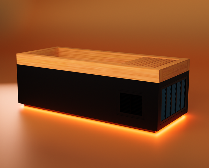 Medical Saunas Frozen 1™ Cold Plunge