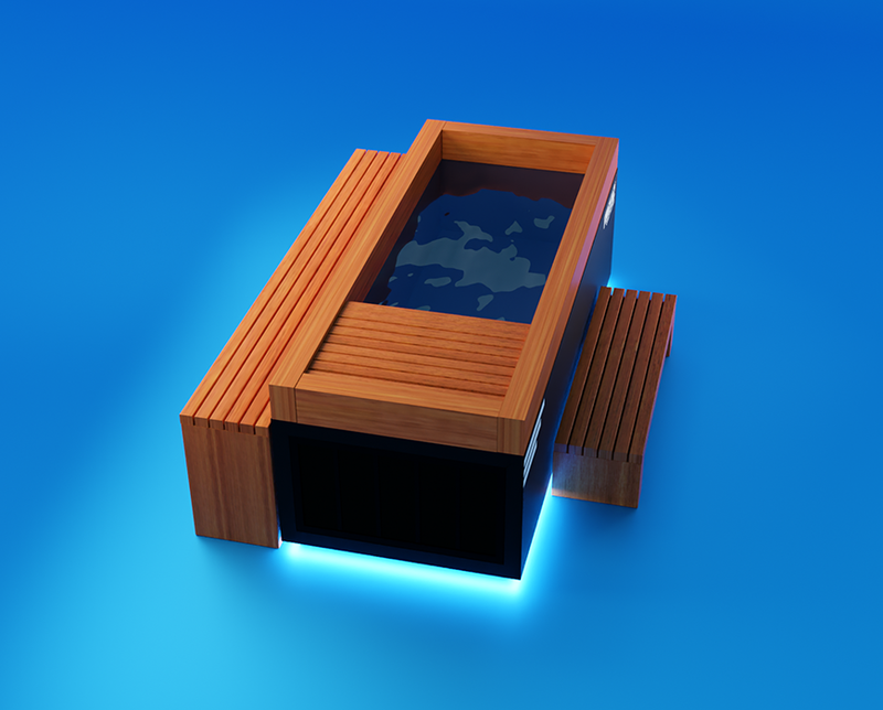 Medical Saunas Frozen 2™ Cold Plunge