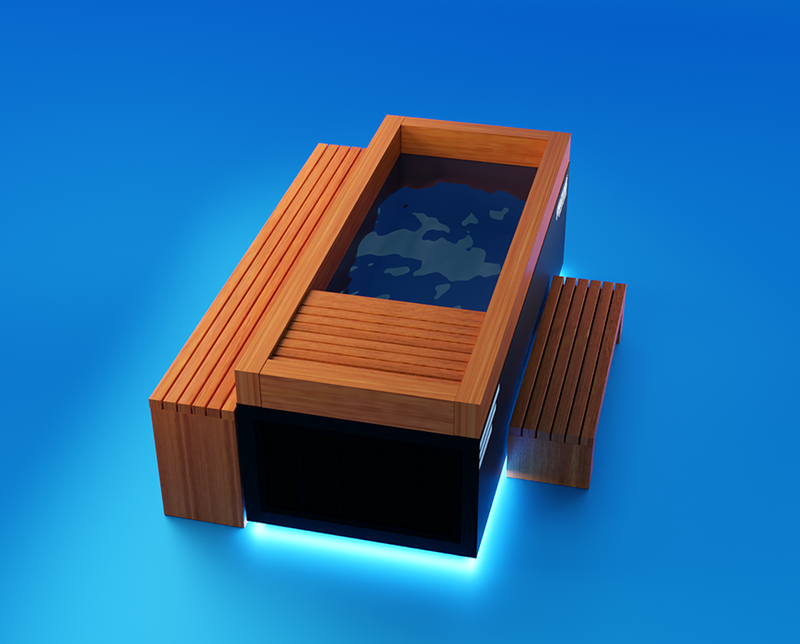 Medical Saunas Frozen 8™  Cold Plunge