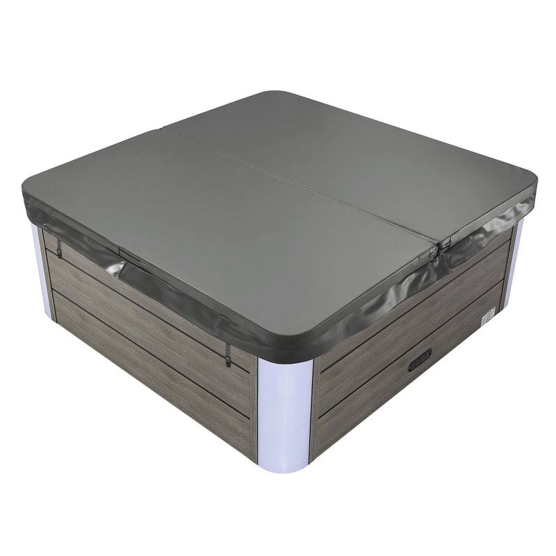 Empava Luxury Freestanding 5-Person Square Outdoor Hot Tub