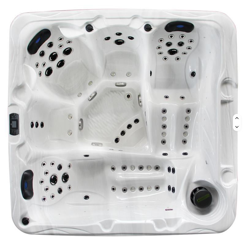 5-Person Hot Tub with 95 Jets, Balboa Control System, 1220L Capacity