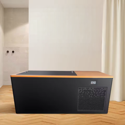 1-Person Cold Plunge Tub – Stainless Exterior, Stainless Liner, Chiller Equipped, WiFi + Insulated Lid