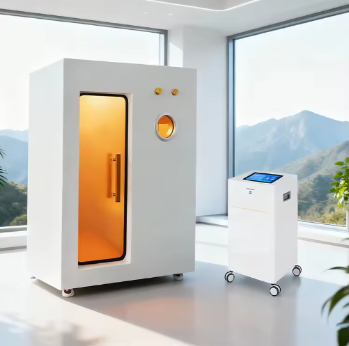 1.5 ATA Mini One-Person Hard-Shell Hyperbaric Oxygen Chamber for Home Therapy