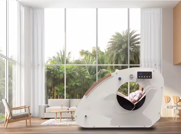 Hard-Shell Sitting Hyperbaric Oxygen Chamber 1.5–2.0 ATA for Wellness & Recovery