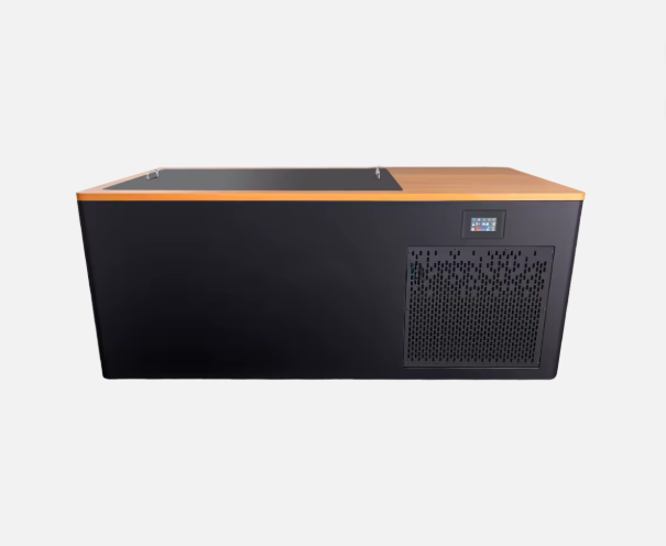 1-Person Cold Plunge Tub – Stainless Exterior, Stainless Liner, Chiller Equipped, WiFi + Insulated Lid